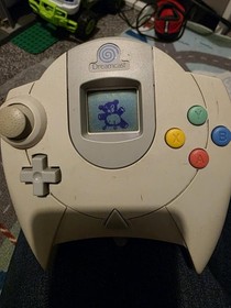 Sega Dreamcast Console + Games Bundle Lot (boots up, plays games, fault with AV)