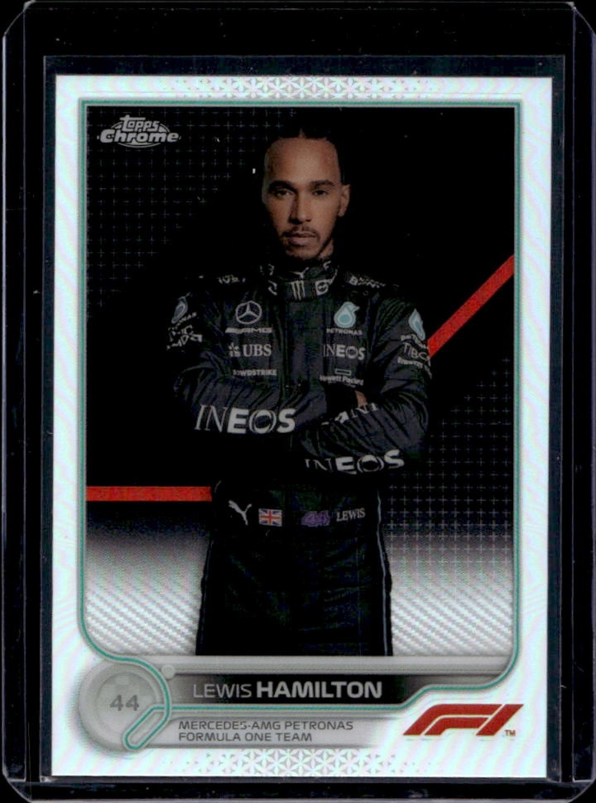 2022 Topps Chrome F1 Lewis Hamilton Refractor #5
