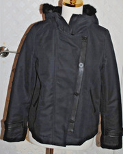 Giacca Comptoir Des Cotonniers donna ragazza XS nera misto poliestere con fodera