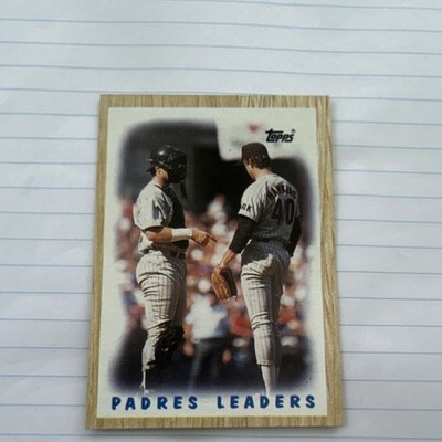Topps 1987 Team Leaders San Diego Padres Padres Leaders #81 MLB Baseball Card