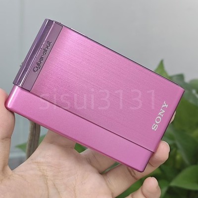 English OK SONY Cyber-Shot DSC-T90 Digital Camera 4x zoom 90% New