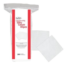 ForPro Professional Collection Lint-Free 4-Ply 200 Count Pack of 1 , Red