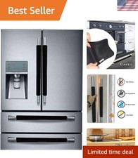 4 PCS Refrigerator Door Handle Covers Kitchen Appliance Decor Handles Anti-Sk...