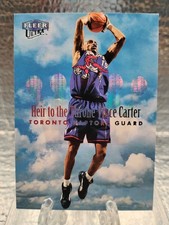 1999-00 Fleer Ultra Vince Carter Heir to the Throne #5 HT Raptors