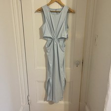 Beyond Yoga NWT Around The World Dress Light Blue Tropical Waters L