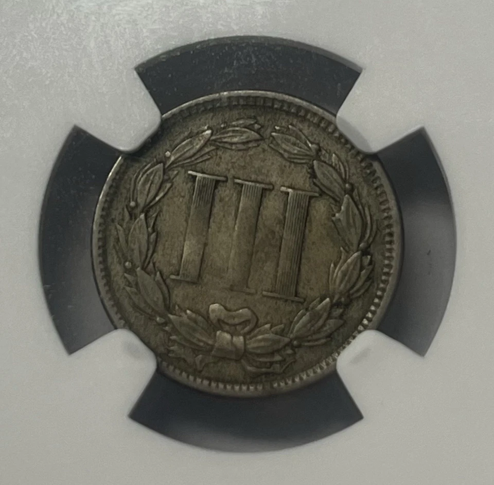 1865 DDO 3cn fs-102 xf45 NGC Low Population *RARE FIND* - Image 4 of 4