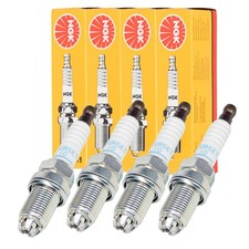4x NGK 7553 BKUR5ET-10 Zündkerze für VW PASSAT B5.5 A4 B6 B7 A6 C5 2.0 130 PS