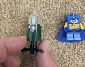 Lego 3815 SpongeBob And Plankton Minifigures Super Hero