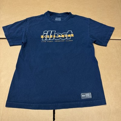 Illest Shirt Mens Medium Blue Live Fast Forever Car Graphic JDM Streetwear Tee