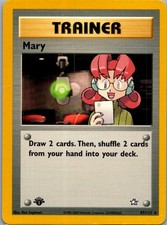 Mary 87/111 Rare Neo Genesis Pokemon 1st Edition Moderately Played on eBay