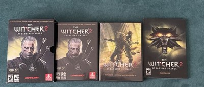 The Witcher 2 Assassins of Kings PC Complete CIB Map Manual Guide Soundtrack DVD