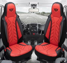 Schonbezüge Sitzbezüge für BMW 3er E46 Bj 1998-06 in Schwarz/Rot DPL502