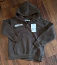 NWT ZARA Boys Hoodie Sweatshirt GNZ Tokyo District Size 8-9