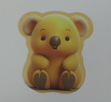 Colorful Adorable Baby Koala Bear Sticker 2.18" x 1.78" K 