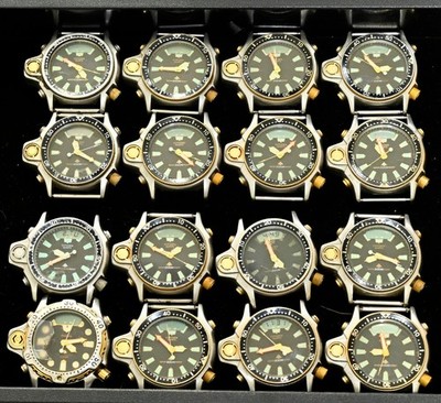 Lot of 16x Citizen 46mm Promaster Aqualand Watches C023 C022 (For Parts/ Repair)
