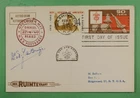 DR WHO 1960 BELGIUM SPACE ROCKET MAIL NRS BOY SCOUTS EZ #15C1A FDC USA R45045