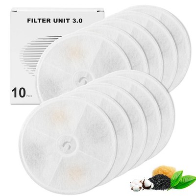 Redoso Upgraded Filter Units 3.0 For Cat Water Fountains E Versweet 2S/3/3 Proe