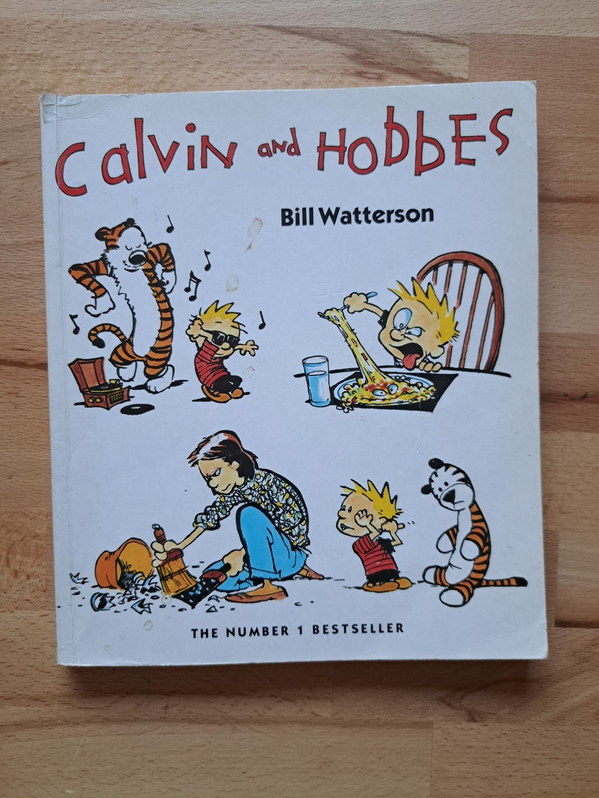COMIC BOOK - Bundle X8 Vintage Calvin And Hobbes Bill Watterson Paperback Books image 3