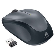 Image of Logitech M235 Black and Grey Wireless Compact Design Optical Mouse