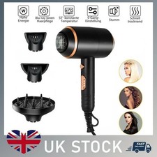 4000W Professional Hair Dryer Nozzle Concentrator Blower Pro Salon Heat Gift UK