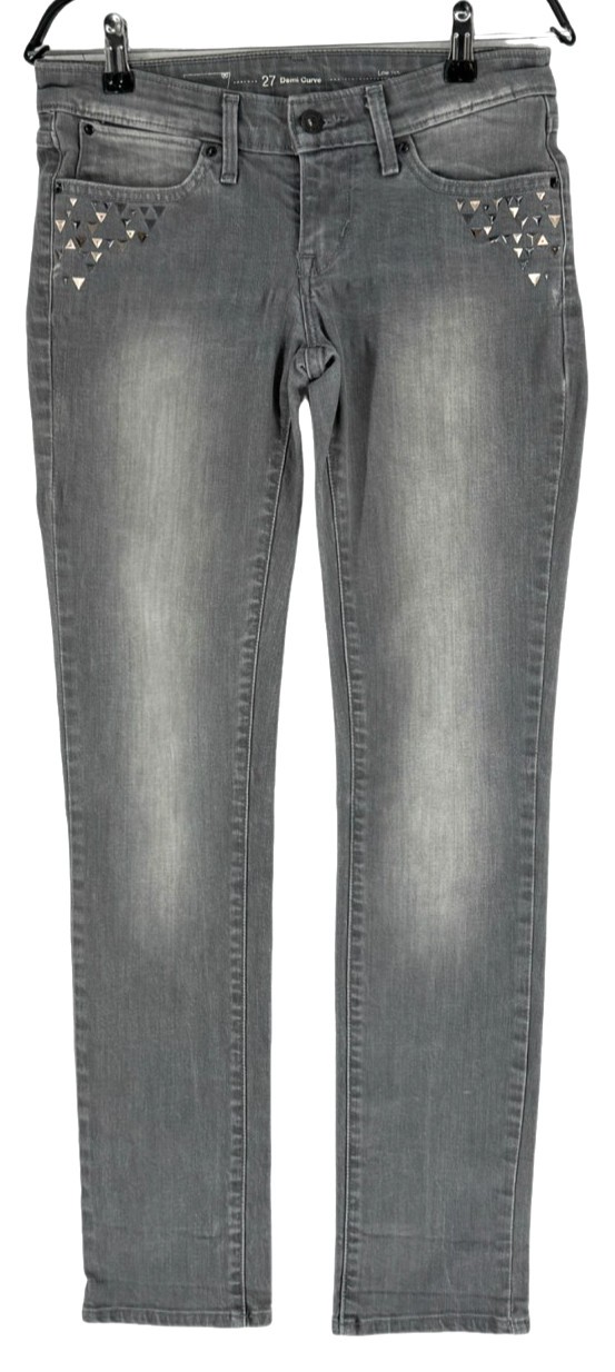 LEVIS STRAUS & CO Women Demi Curve Straight Jeans Size W27 L32