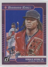 2021 Panini Donruss Diamond Kings Holo Blue Ronald Acuna Jr #16 2o7