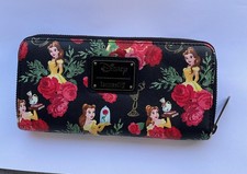 Disney Loungefly Beauty and the Beast Belle Floral Flowers Purse