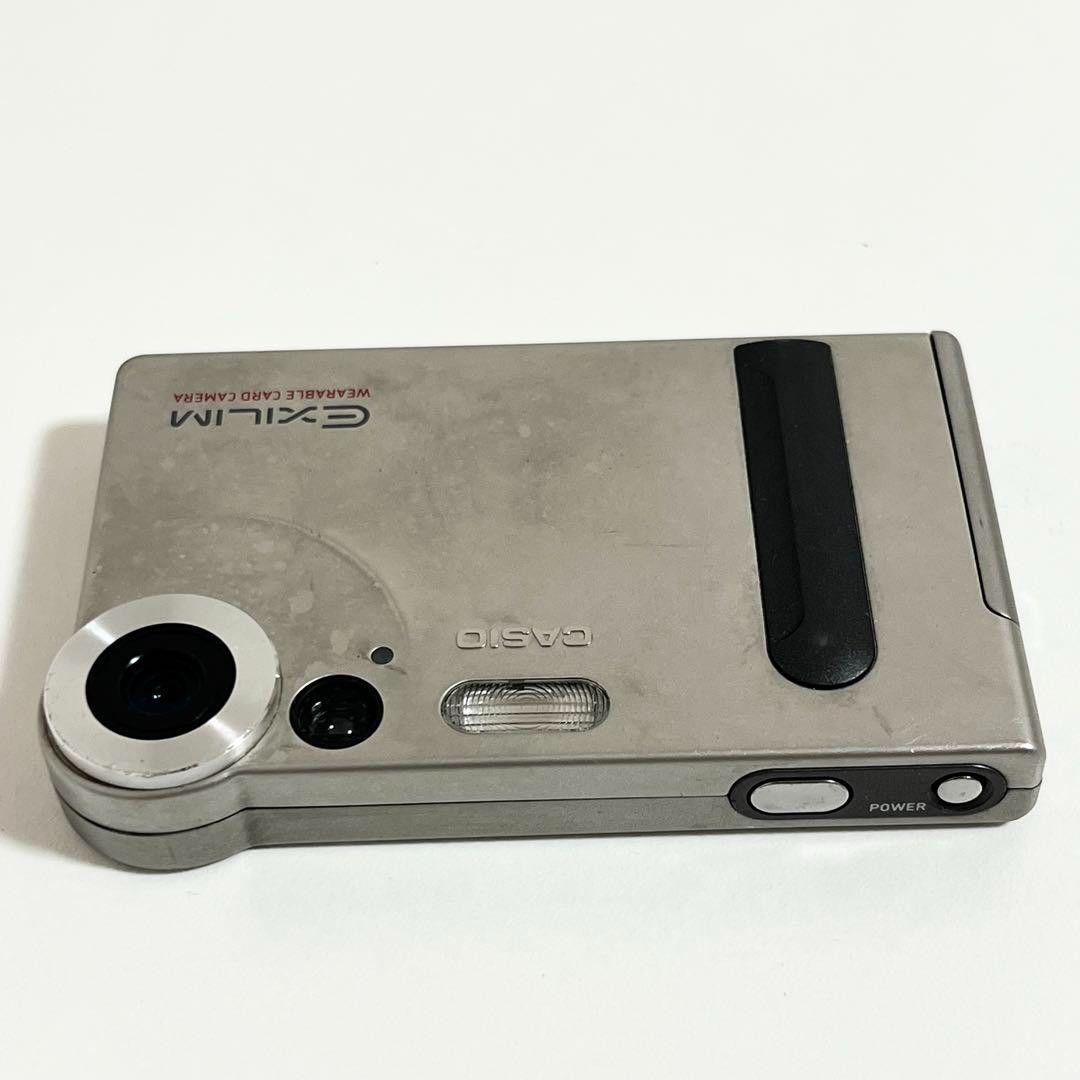 CASIO EXILIM EX-S1 Digital Camera Silver 12.4MP Used Japan