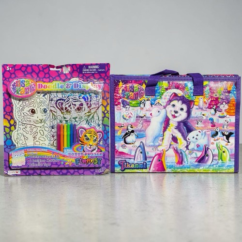 Lisa Frank Lot - Tikanni / Doodle & Display Stationary Set