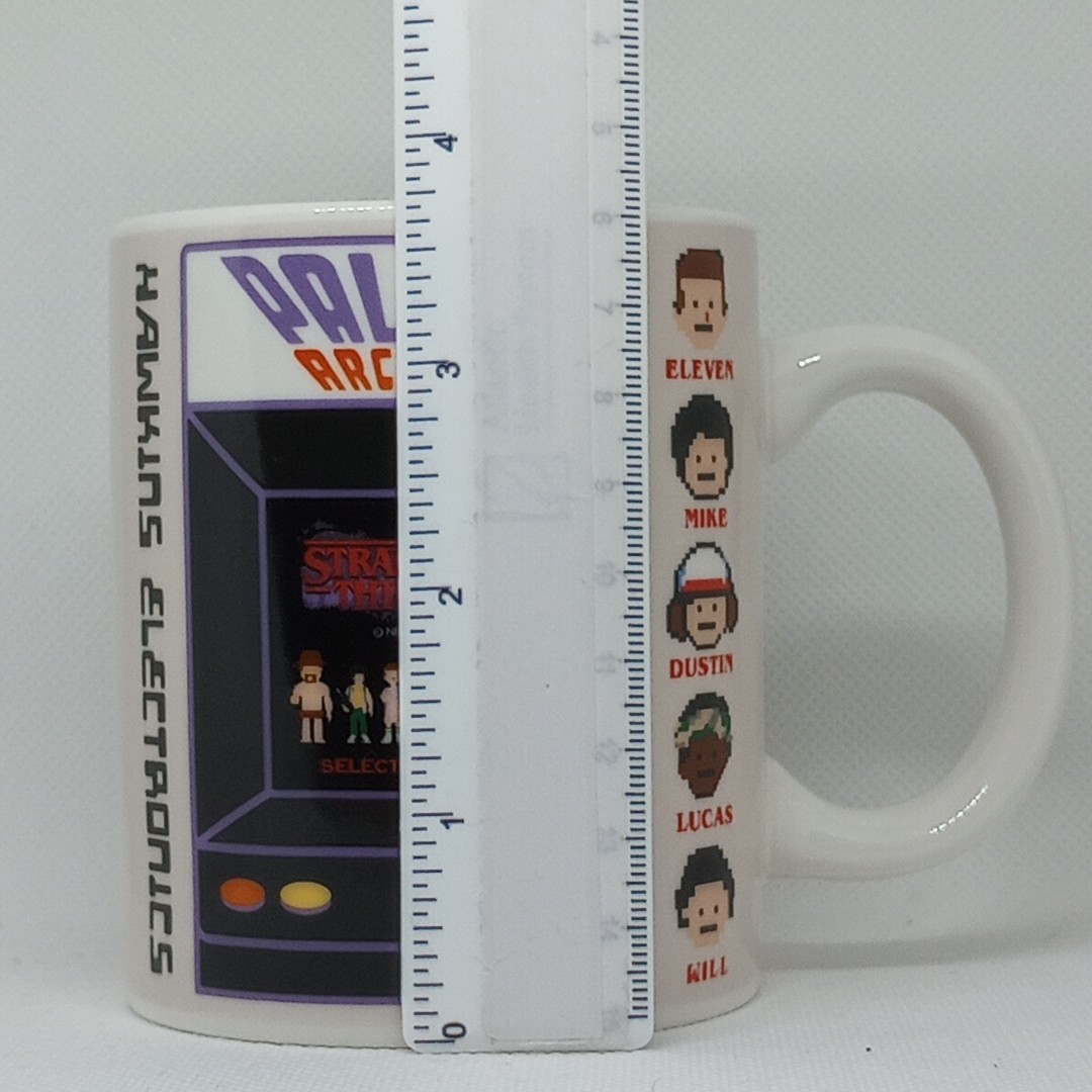 Stranger Things Coffee Mug Hawkins Electronics Palace Arcade Paladone 10 oz Cup