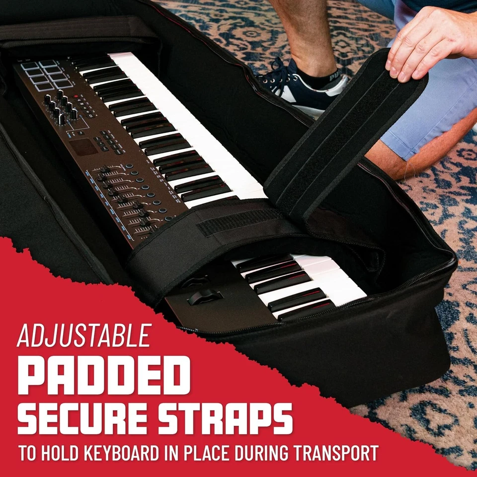 轻便 76 Note 键盘保护壳 带可调肩带 - 适合旅行 — 第 4/4 张图片