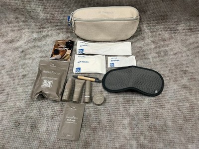 United Airlines Therabody Cross Body Amenity Kit Bag