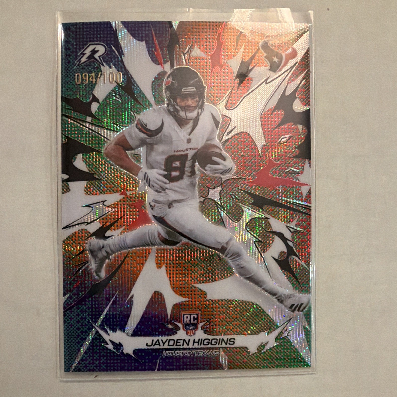 Topps 2025 Resurgence Jayden Higgins Houston Texans Rookie Card #136 94/100
