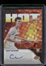 2023-24 Hoops #HSR-CC Colin Castleton Hot Signatures Rookie