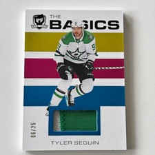 2023 UPPER DECK THE CUP #B-TS TYLER SEGUIN THE BASICS PATCH /25 Dallas Stars
