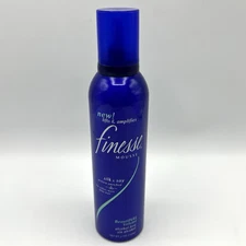 Finesse Mousse Silk & Soy Beautiful Volume Hair Style 7 oz Vintage