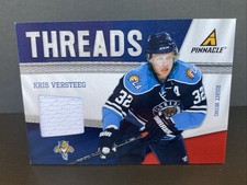 2011-12 PANINI Pinnacle Threads GAME WORN JERSEY Kris Versteeg Card#43 FLORIDA