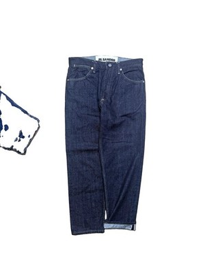 JIL SANDER Twisted Dark Wash Blue Straight Jeans 28x28 Cotton 5-Pocket