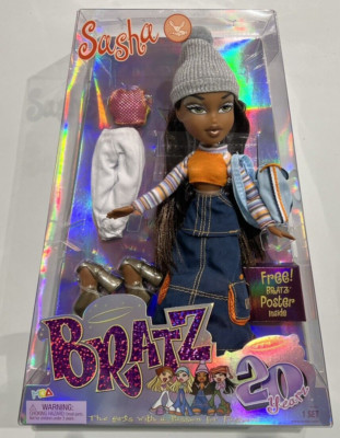 2021 Bratz 20 Yearz Special Anniversary Edition SASHA Fashion Doll & Accessories