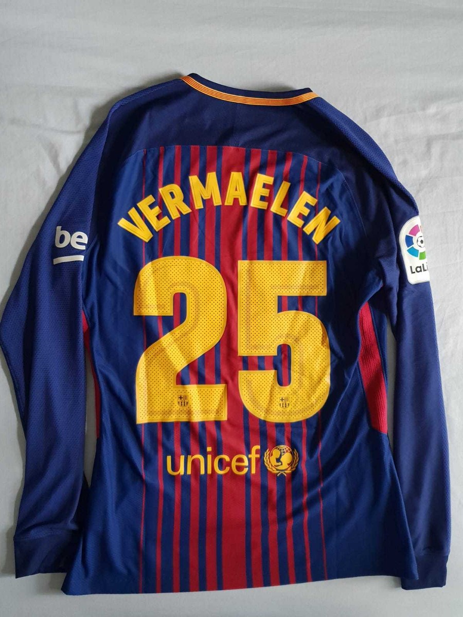 バルセロナ VERMAELEN ユニフォーム