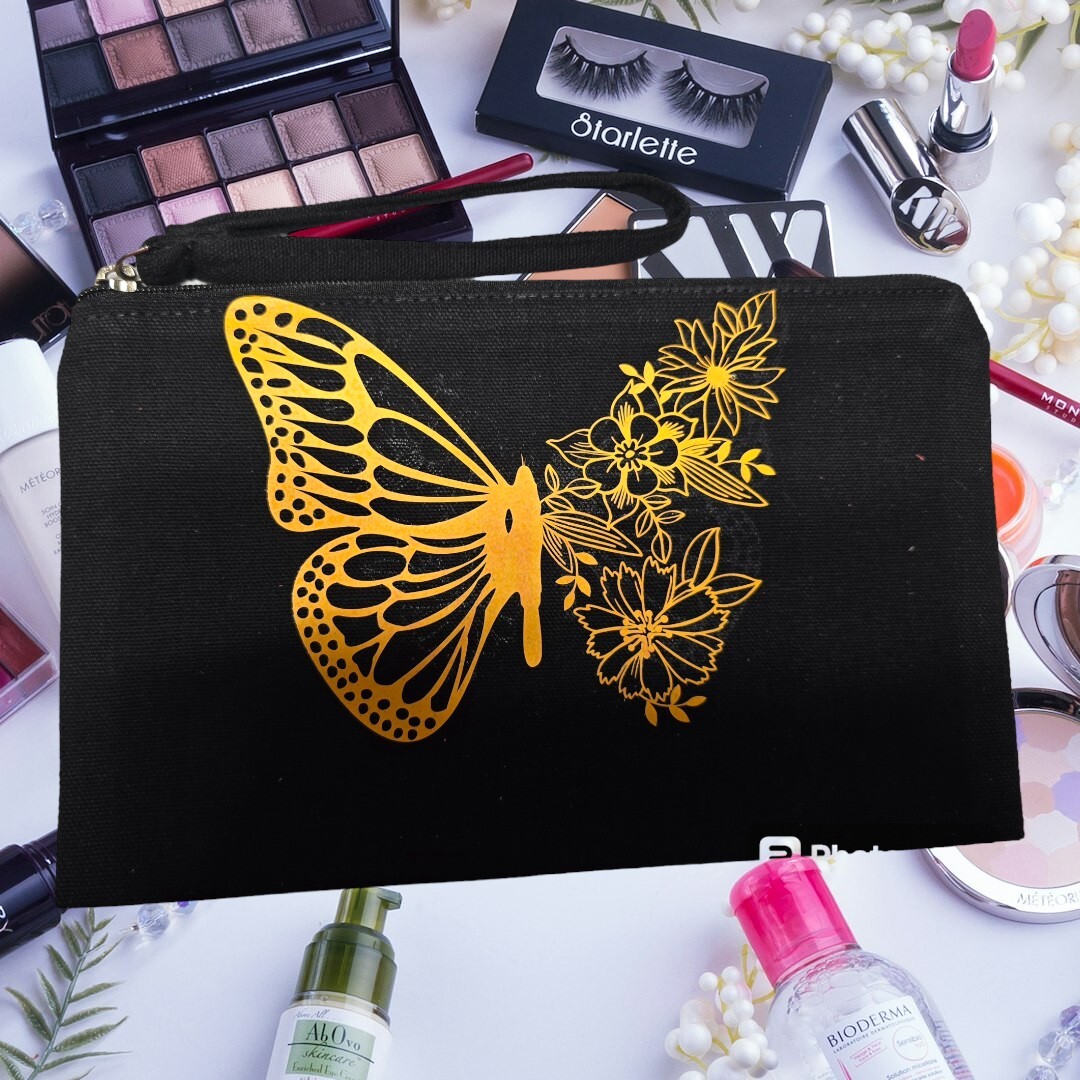 Small Travel Makeup Bag for Cosmetics & Essentials-image