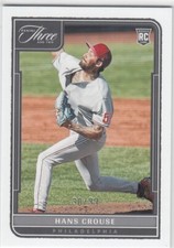 HANS CROUSE /99 THREE AND TWO 3 AND 2 ROOKIE CARD RC PHILLIES #133 2022 PANINI
