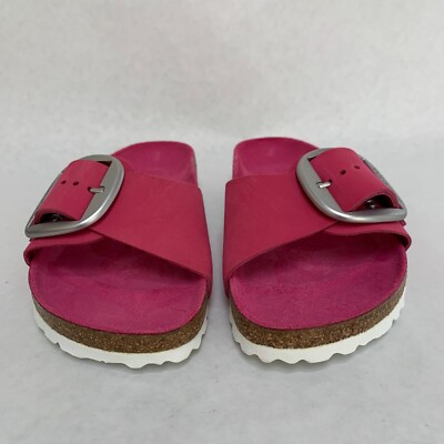 madrid big buckle fuchsia tulip