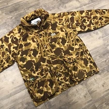 VTG Mount'n Prairie Flyway Camo Hunting Jacket Coat Camouflage Men Size Large