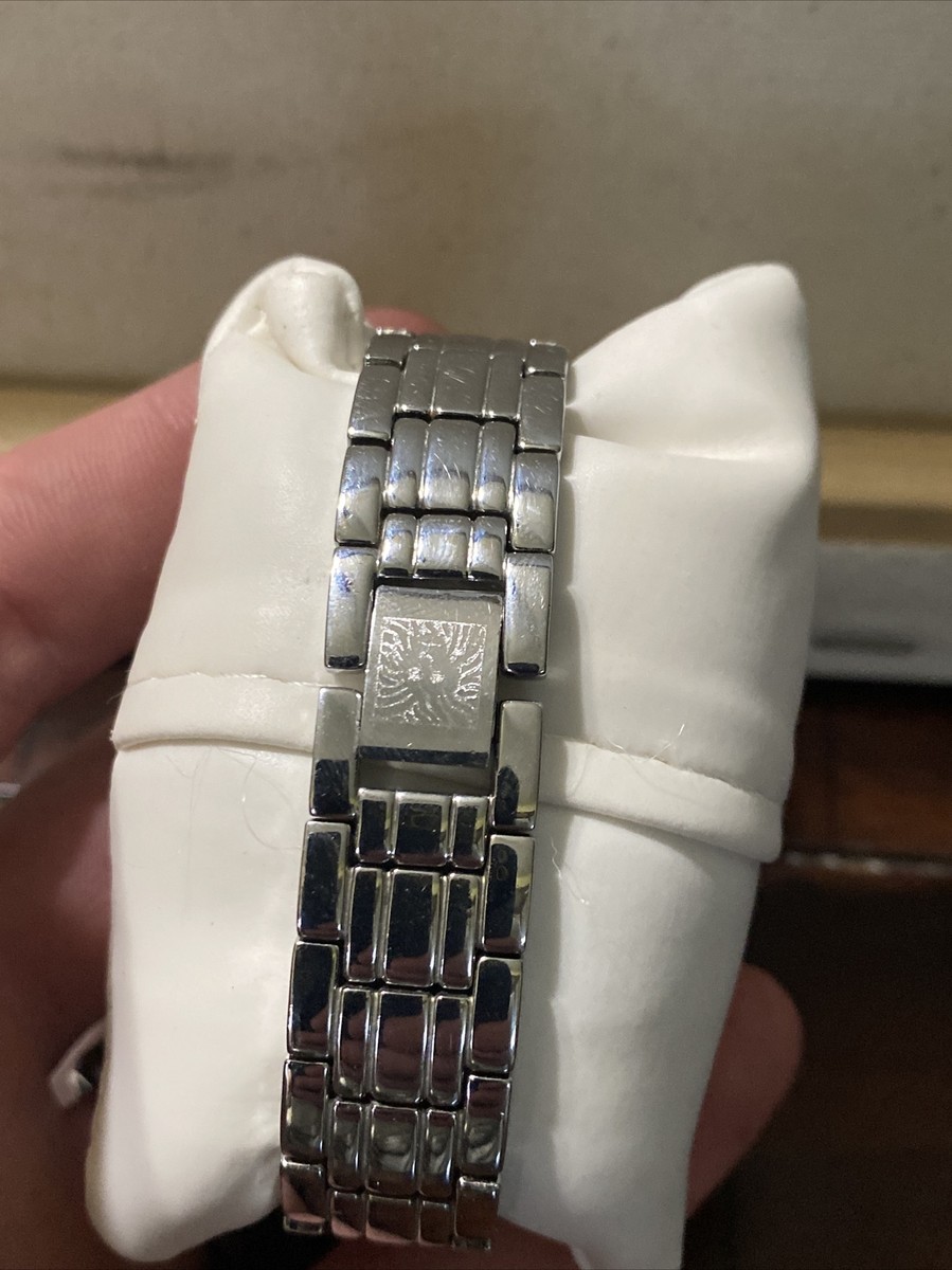 ANNE KLEIN Diamond Silver Tone Bracelet WATCH Y121E WR100  display picture 2