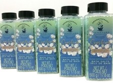 10 Fresh Aromatherapy Signature Bath  Body Salts CLEAN COTTON Scented 17.6 OzEa