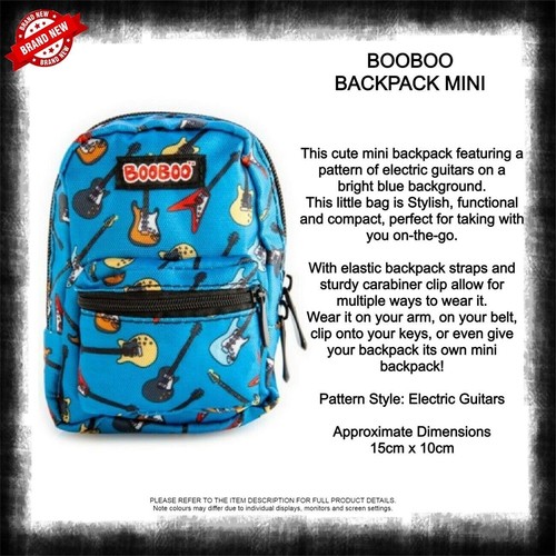 ELECTRIC GUITARS - BooBoo Backpack Mini Brand New - Foto 8 di 10