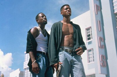 Bad Boys 1995 Will Smith Martin Lawrence hot almost shirtless Photo - CL1216