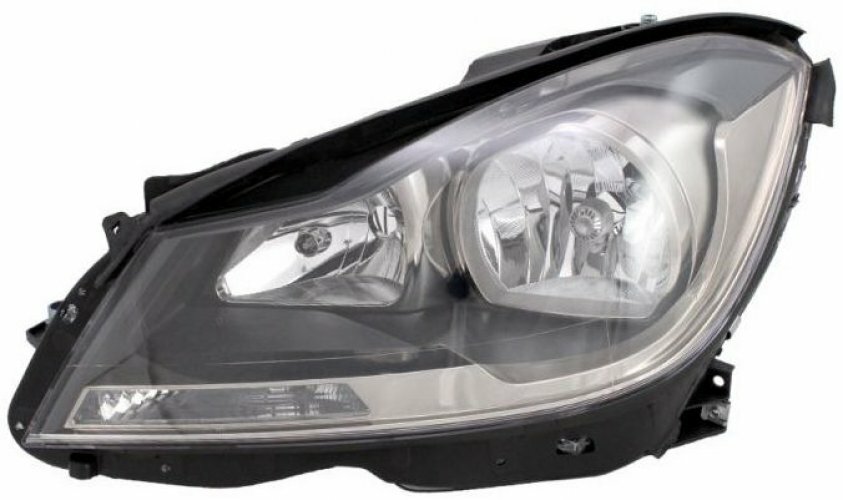 Phare avant gauche de remplacement pour rénovation Mercedes W204