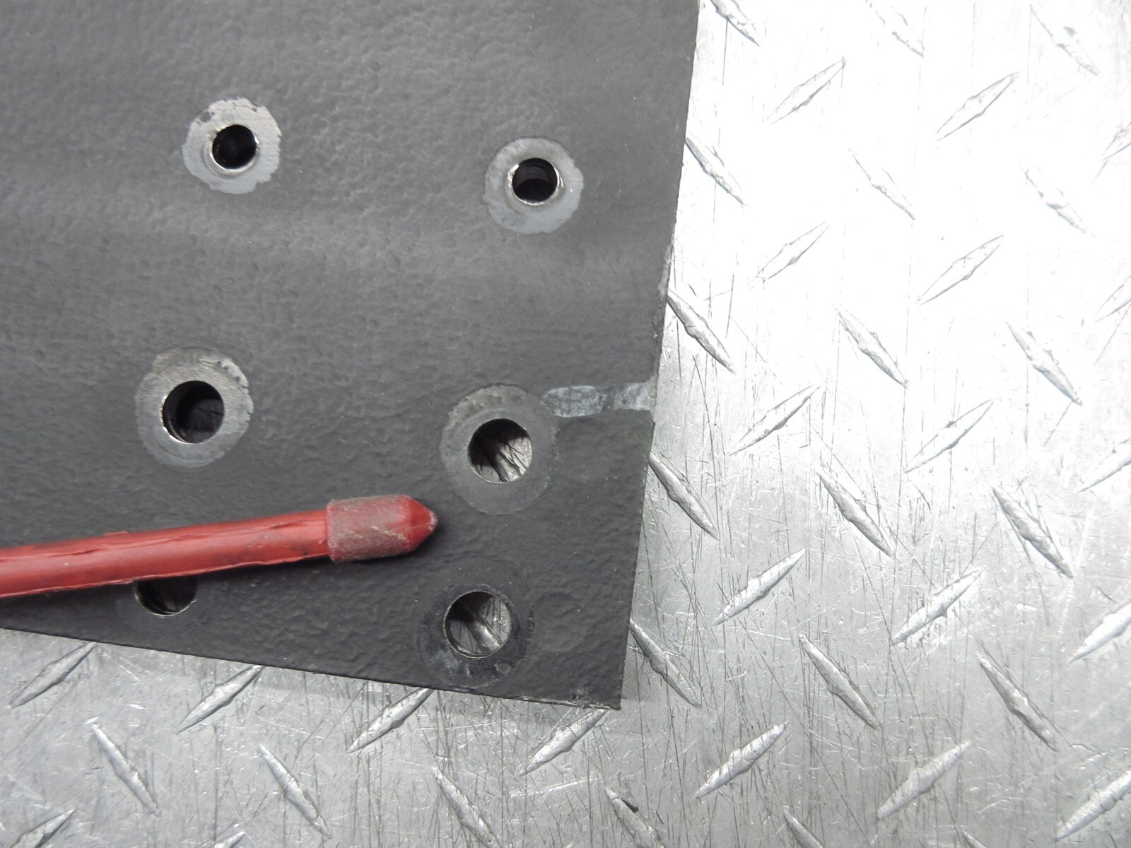 2008 Ferrari F430 Spider 198642 Center Console Tunnel Reinforcement Under Tray
